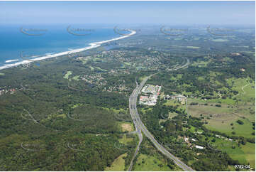 Aerial Photo Ocean Shores NSW Aerial Photography