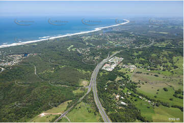 Aerial Photo Ocean Shores NSW Aerial Photography