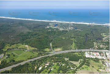 Aerial Photo Ocean Shores NSW Aerial Photography
