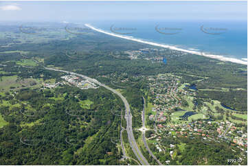 Aerial Photo Ocean Shores NSW Aerial Photography