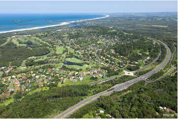 Aerial Photo Ocean Shores NSW Aerial Photography