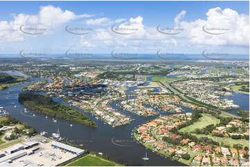 Aerial Photo Hope Island QLD Aerial Photography