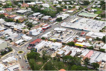 A post flood aerial photo of Gympie QLD Aerial Photography