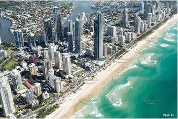 Aerial Photo Surfers Paradise QLD Aerial Photography