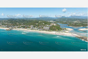 Aerial Photo Currumbin QLD Aerial Photography