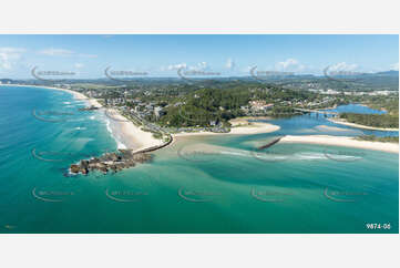 Aerial Photo Currumbin QLD Aerial Photography