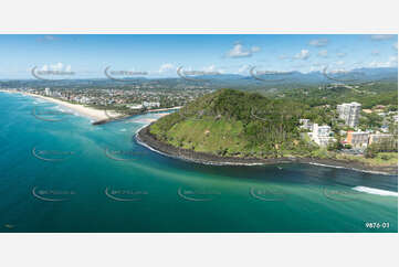 Aerial Photo Burleigh Heads QLD Aerial Photography