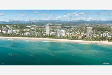 Aerial Photo Burleigh Heads QLD Aerial Photography