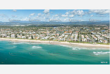 Aerial Photo Mermaid Beach QLD Aerial Photography