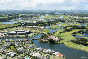 Aerial Photo Hope Island QLD Aerial Photography