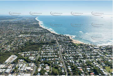 Aerial Photo Moffat Beach QLD Aerial Photography