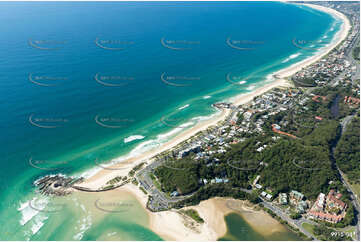 Aerial Photo Currumbin QLD Aerial Photography