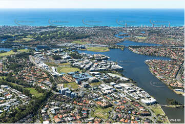 Aerial Photo Varsity Lakes QLD Aerial Photography