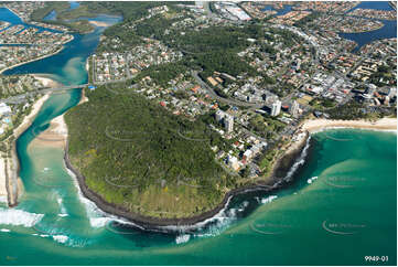 Aerial Photo Burleigh Heads QLD Aerial Photography