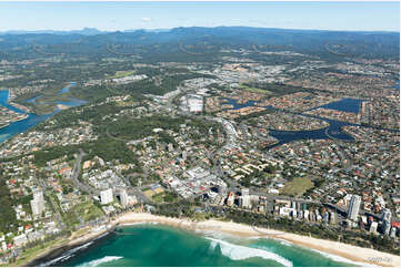 Aerial Photo Burleigh Heads QLD Aerial Photography