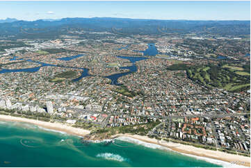 Aerial Photo Miami QLD Aerial Photography