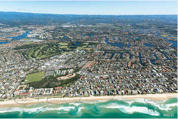 Aerial Photo Mermaid Waters QLD Aerial Photography