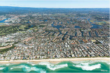 Aerial Photo Mermaid Waters QLD Aerial Photography