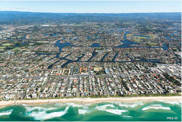 Aerial Photo Mermaid Waters QLD Aerial Photography
