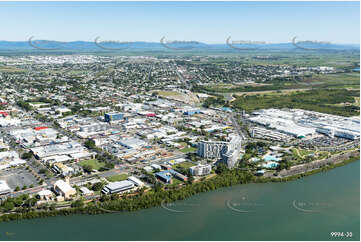 Aerial Photo Mackay CBD Aerial Photography