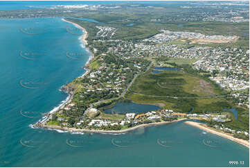 Aerial Photo Dolphin Heads Aerial Photography