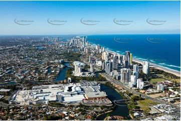 Aerial Photo Broadbeach Waters QLD Aerial Photography