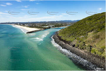 Aerial Photo Burleigh Heads QLD Aerial Photography