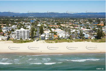 Aerial Photo Mermaid Beach QLD Aerial Photography