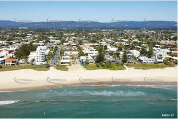 Aerial Photo Mermaid Beach QLD Aerial Photography