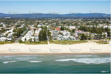Aerial Photo Mermaid Beach QLD Aerial Photography