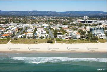 Aerial Photo Mermaid Beach QLD Aerial Photography