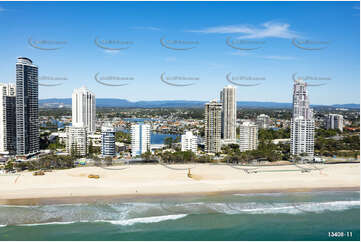 Aerial Photo Main Beach QLD Aerial Photography