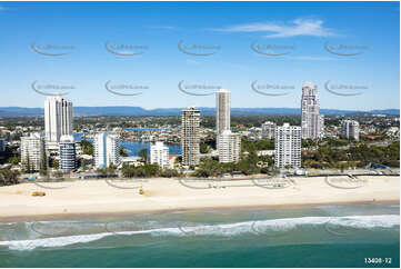 Aerial Photo Main Beach QLD Aerial Photography