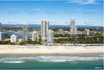 Aerial Photo Main Beach QLD Aerial Photography