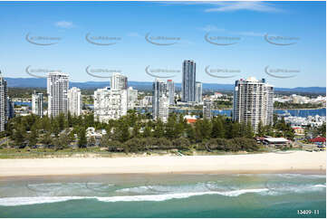 Aerial Photo Main Beach QLD Aerial Photography
