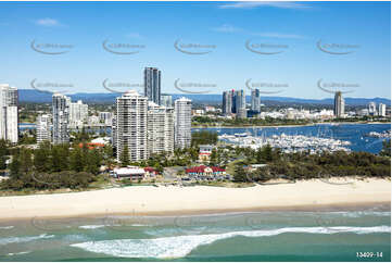 Aerial Photo Main Beach QLD Aerial Photography