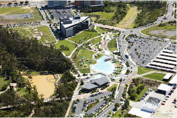 Aerial Photo Springfield Central QLD Aerial Photography