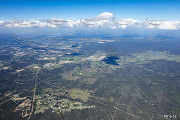 High Altitude Aerial Photo Deebing Heights QLD Aerial Photography