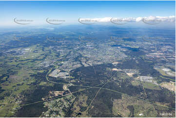 High Altitude Aerial Photo Ripley QLD Aerial Photography