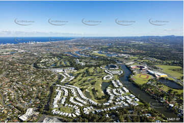 Aerial Photo Benowa QLD Aerial Photography
