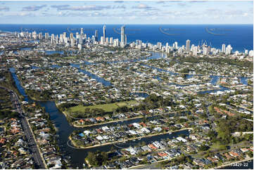 Aerial Photo Broadbeach Waters QLD Aerial Photography