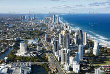 Aerial Photo Broadbeach QLD Aerial Photography