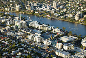 Aerial Photo West End QLD Aerial Photography