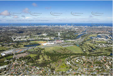 Aerial Photo Carrara QLD Aerial Photography