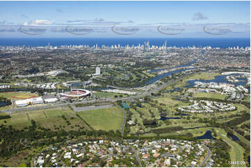 Aerial Photo Carrara QLD Aerial Photography