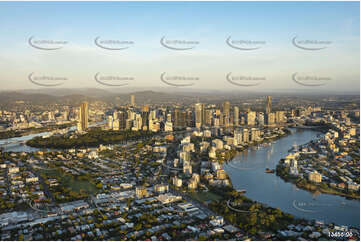 Sunrise Aerial Photo Kangaroo Point QLD Aerial Photography