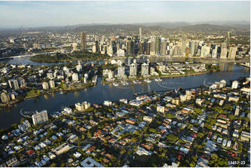 Aerial Photo New Farm QLD Aerial Photography