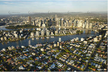 Aerial Photo New Farm QLD Aerial Photography