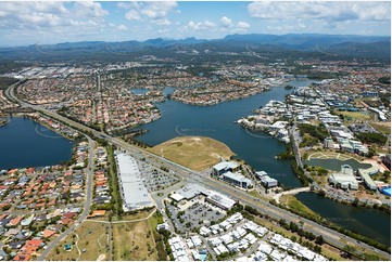 Aerial Photo Varsity Lakes QLD Aerial Photography