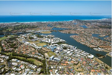 Aerial Photo Varsity Lakes QLD Aerial Photography